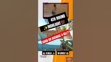 CS2 4 KILL🔥 IN ONE ROUND HIGHLIGHT MONTAGE ☀️ #cs2 #short #trending #gamer