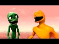 Dame Tu Cosita And Patila Dancing Together Funny Alien Dance Animation 