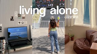 living alone diaries ☕ come to a concert with me   trying to eat healthy ✨ solo living cebu ph