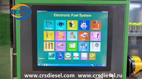 New common rail test bench control system for CR EUI EUP HEUI testing