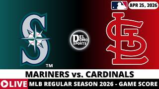 SEATTLE MARINERS VS ST LOUIS CARDINALS ⚾️ MLB Game Score Radio Play-by-Play