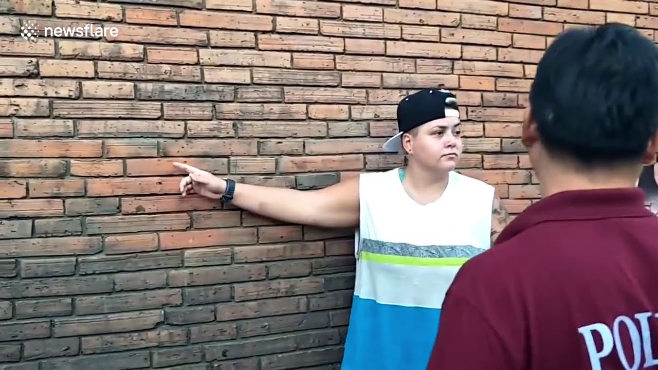 Briton and Canadian face prison after spraying 'Scousse Lee' on 800-year-old Thai fortress