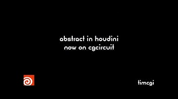 [TRAILER] Abstract in Houdini