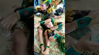 Jathilan cewek cantik kamu yang lagi capek #shorts #shortsvideo