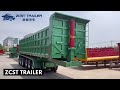 Tipper Truck for Sale | 6 axles 100ton 120ton tipper trailer dumping truck semi trailer for sale