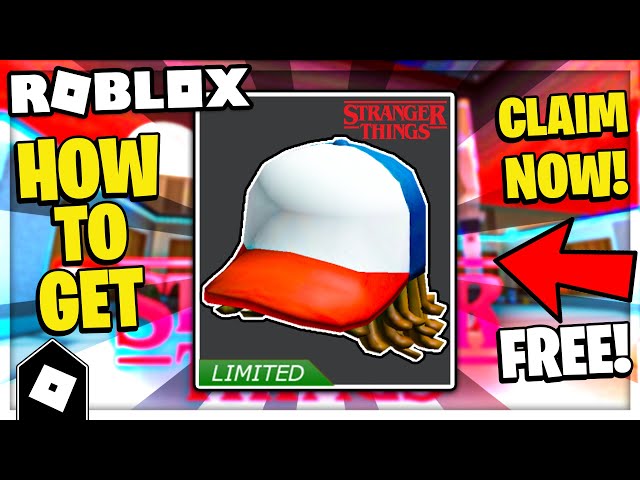 FREE ACCESSORY! HOW TO GET Dustin's Hat! (ROBLOX STRANGER THINGS