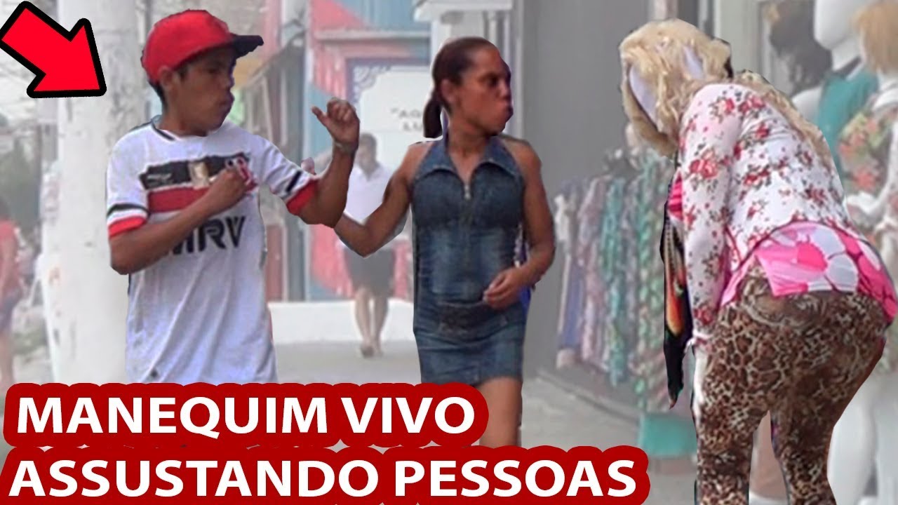 MANEQUIM VIVO ASSUSTANDO PESSOAS – (DANÇANDO TA TUM TUM – KEVINHO E SIMONE & SIMARIA)