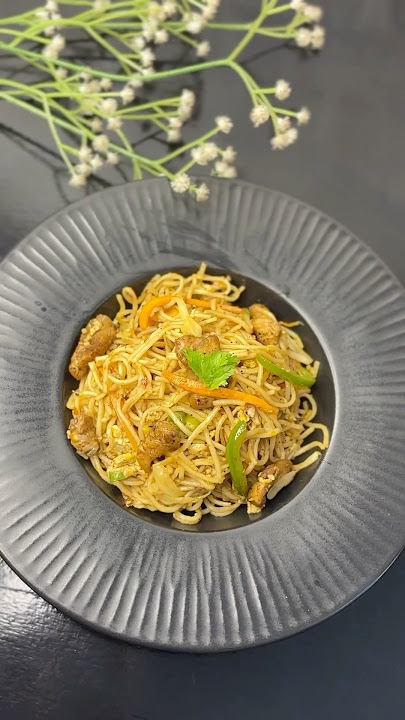 Chicken Hakka Noodles #shorts