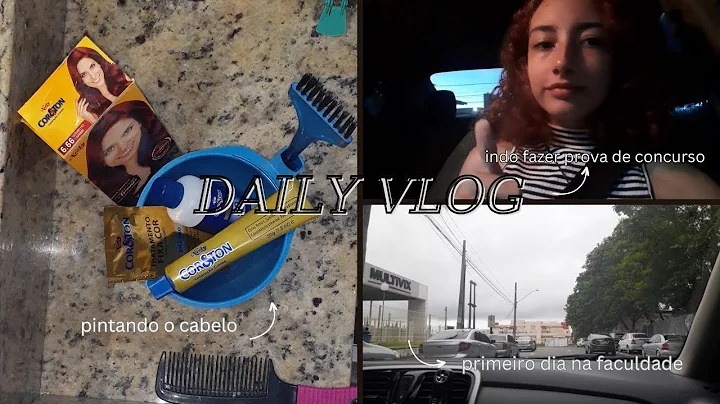 daily vlog | ltima semana de frias, pintando o cab...