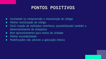Modelo MVC (Model-View-Controller) - Apresentação