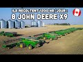  ce fermier canadien achte 8 john deere  x9 sur sa ferme de 15 000ha 