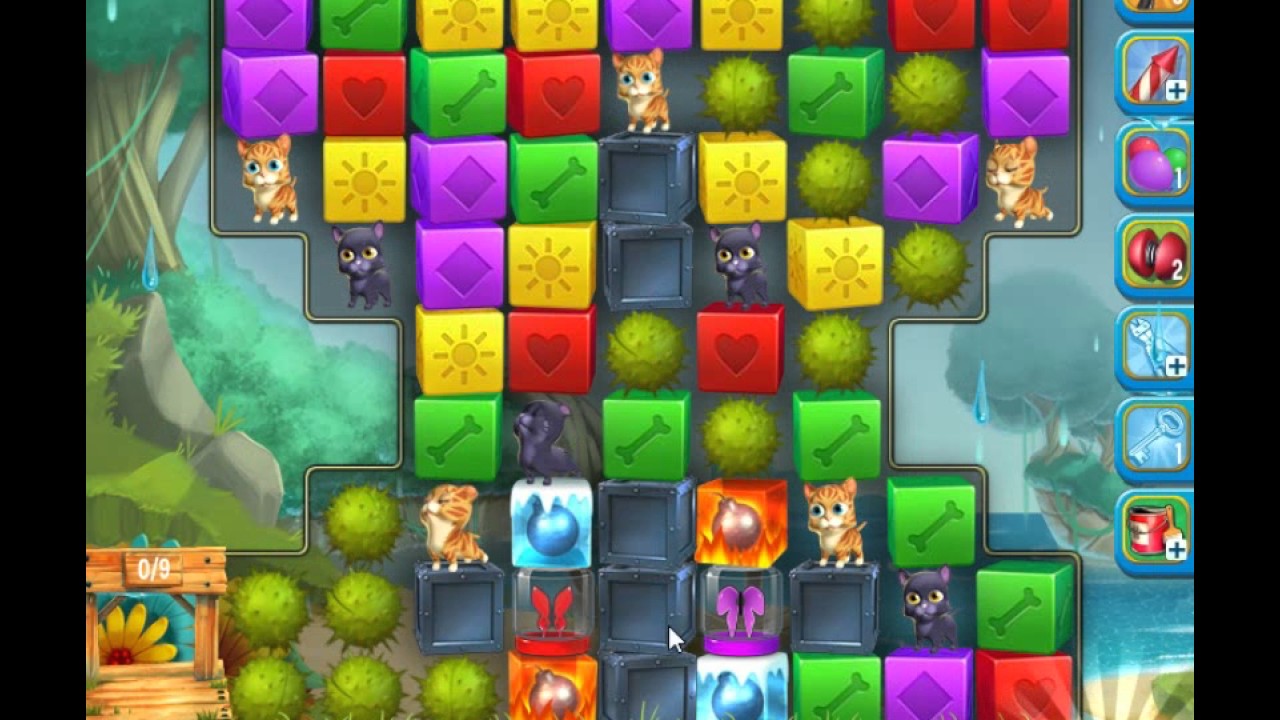 Pet Rescue Saga, Pet Island, 24th May 2017, level 7 😈 ►TOBIAS DEAMON◄