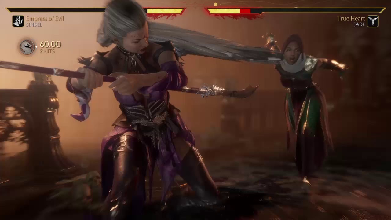 Mortal Kombat 11 Sindel vs Jade - YouTube