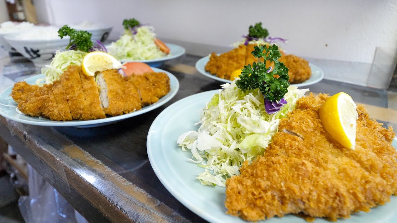 埼玉）トリプルとんかつ定食！働く男たちを支えるガツ盛りとんかつ食堂丨Japanese Street Food