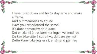 Katzenjammer - My Own Tune Lyrics