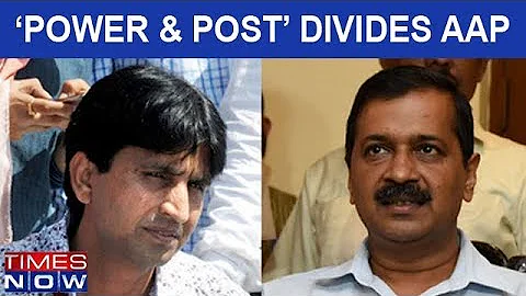 AAP Leader Kumar Vishwas Rebels, Attacks Party Chief Arvind Kejriwal