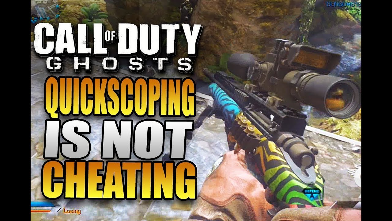 Call of Duty® Ghosts: Best Quickscoping Sniping Class! Quick Scope! 😂😂😇
