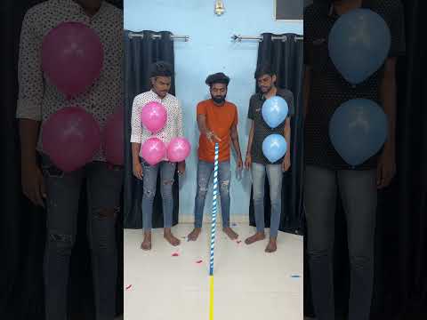 Who Is Batter Luck With Pop Balloon Challenge #shorts #challenge