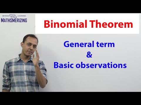 Binomial theorem: General