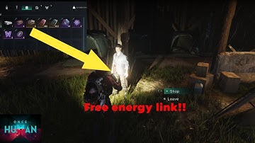 Once Human - passive energy link farm method!