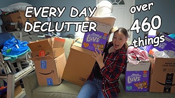 MONTH LONG DECLUTTER | 10 Items *EVERY DAY* for a *WHOLE MONTH* | January Decluttering Challenge