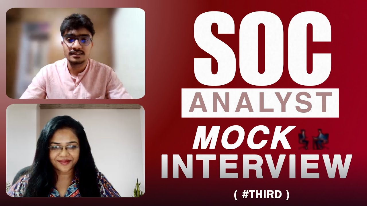 SOC Analyst Mock Interview | Real Incidents, Real Pressure, Real Learning