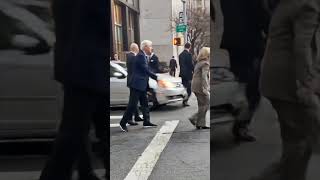 Wait, did Bill Clinton just push Hillary into an intersection in NY??