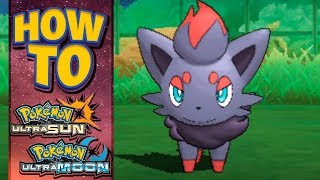 HOW TO GET Zorua in Pokémon Ultra Sun and Ultra Moon