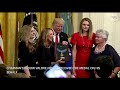 President Presents Medal of Honor to Fallen Airman’s Widow