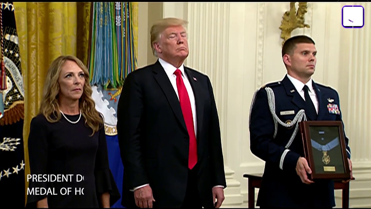afghanistan cricket captain President Presents Medal of Honor to Fallen Airman’s Widow