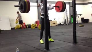 Charis Chan Front Squat 1RM 240#