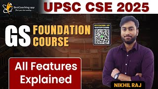 Crack UPSC CSE 2025 with GS Foundation Course | Complete Guide & Features Explained | #upsc2024