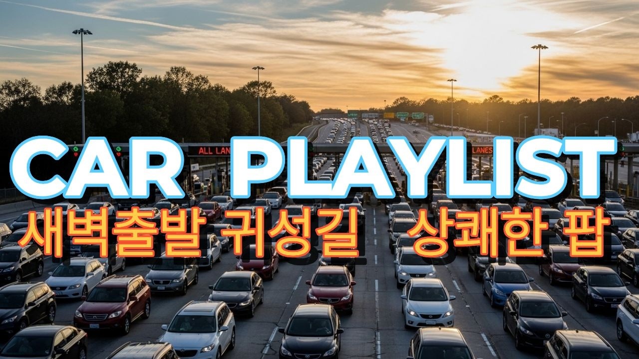 🚗 [설 귀성길 새벽출발] 청량한 상쾌 팝 샹송  장시간 장거리드라이브 |  ☀️ | Refreshing BGM for Long-Distance Drivers ✨