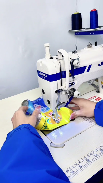 JAKI H7 Computer lockstitch sewing machine fit for all thickness of fabric!!!  #jaki #easysewing