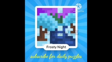 22 January 2024 Nonograms Color Daily Challenge answer & slow solve #ZpuzzleZ