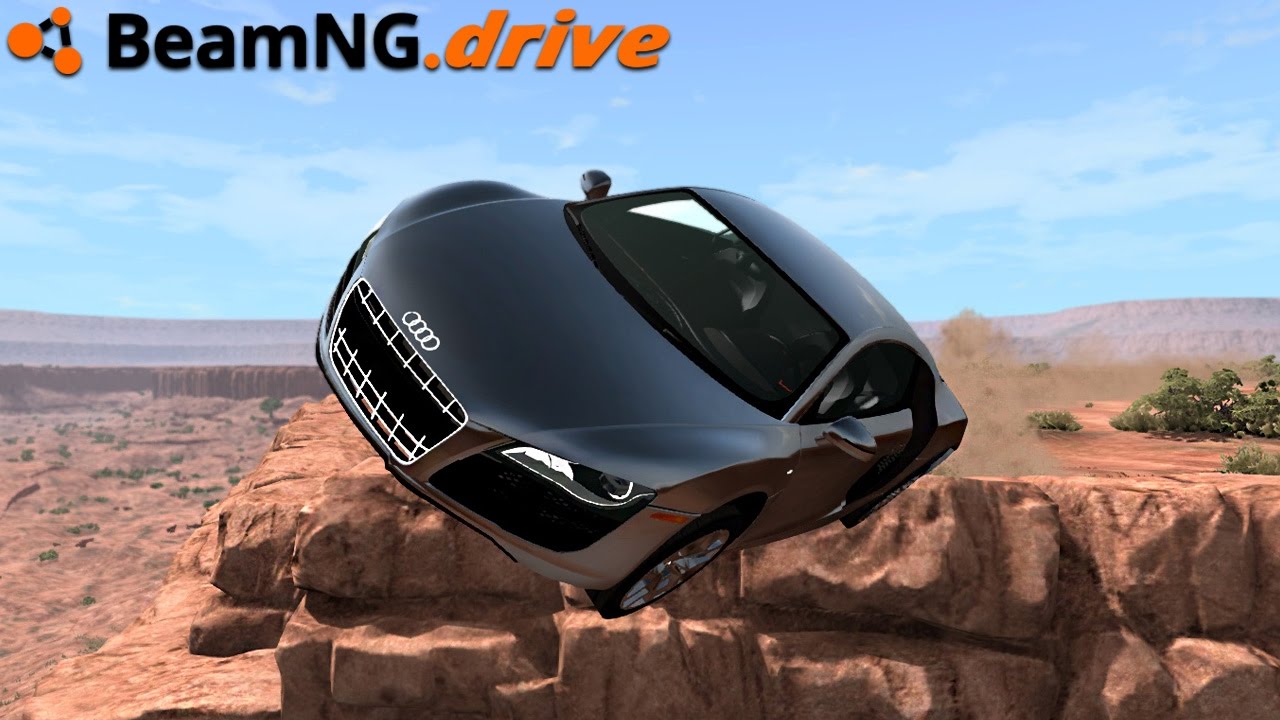 Audi r8 beamng drive