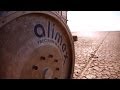 Testing 1,000 mph wheels on the desert racetrack, South Africa