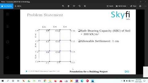 Foundation Design - Project assignment for Skyfi Labs online course - by Ashish Uniyal