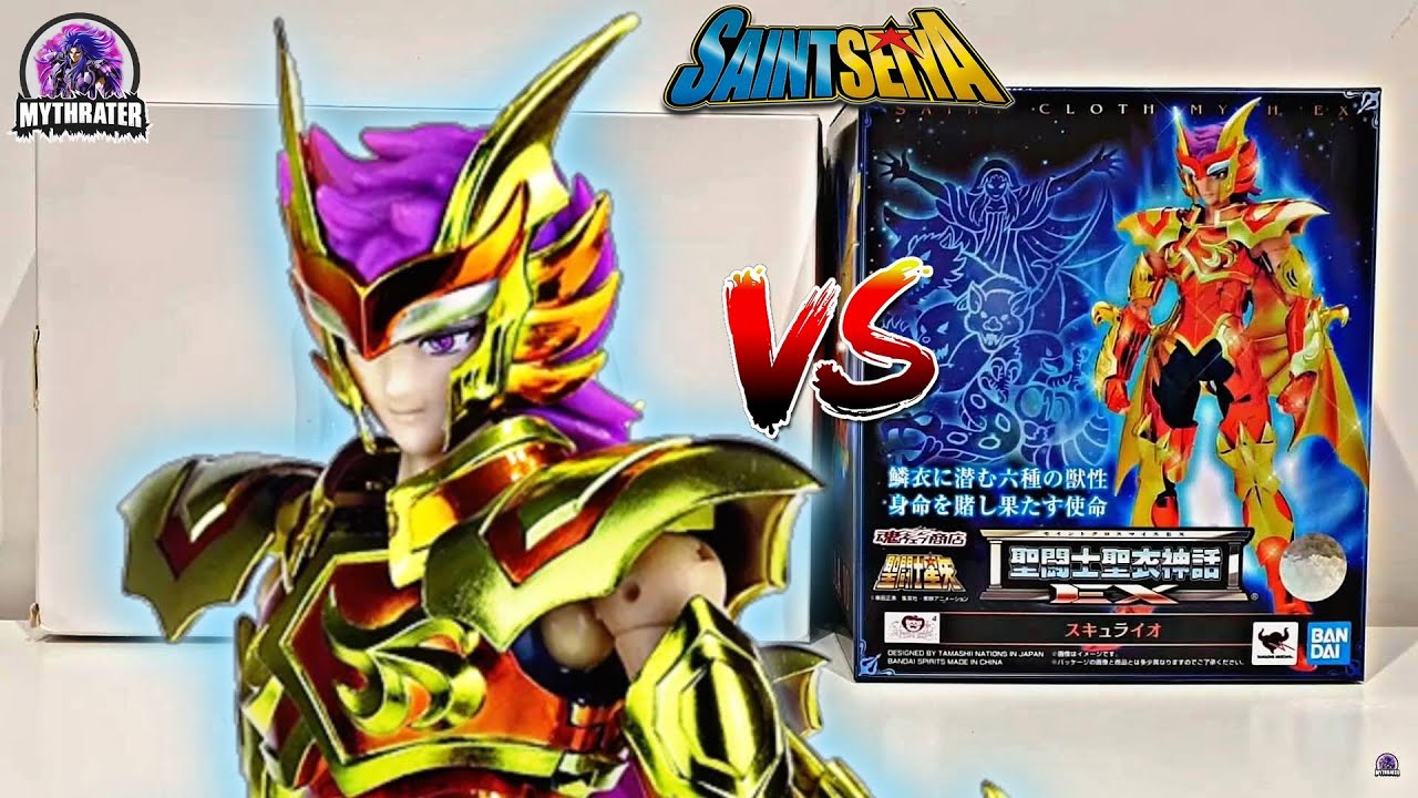 MR36 Myth Cloth Io scylla star model EX VS Bandai EX - YouTube