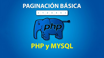 Paginación básica con PHP y MYSQL
