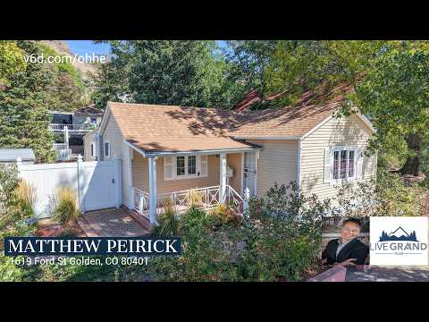 1619 Ford St, Golden, CO home video tour