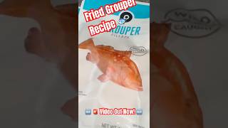 Fried Grouper Recipefried Seafoodfish Fry Friday