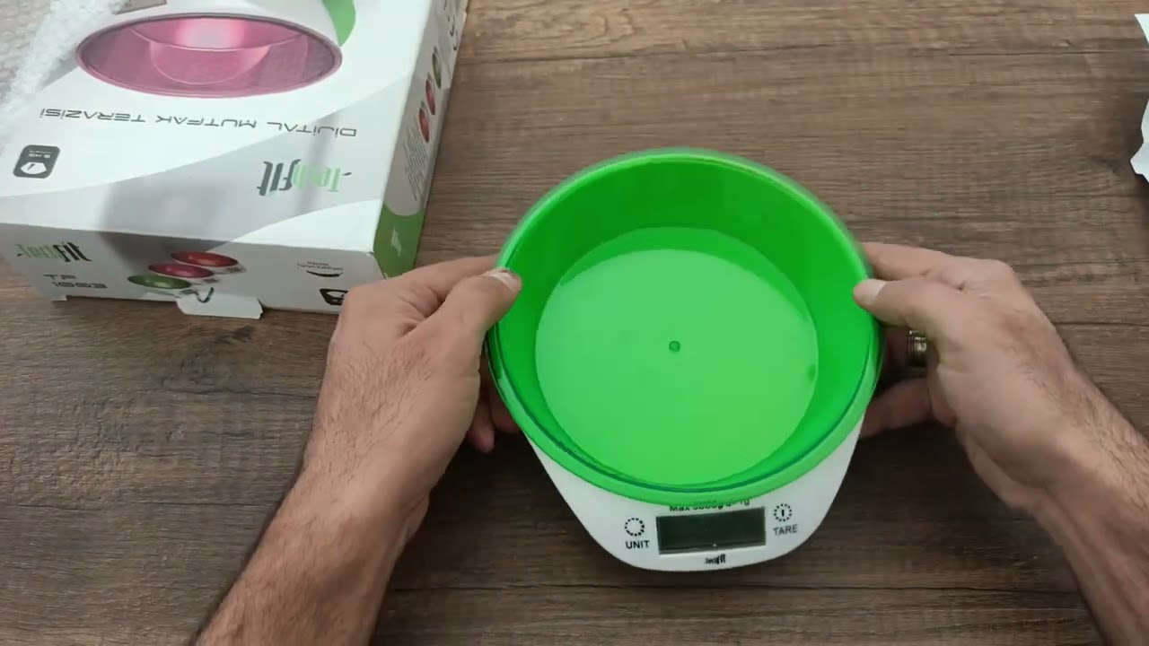 TECHFİT Dijital Mutfak Terazisi Tanıtım