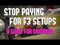 How To Setup F3 In iRacing - A Non Expert Guide | Dallara Formula 3