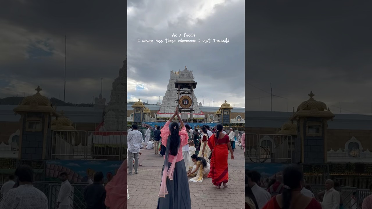 What’s your must try item in tirumala?? Comment👉🏻 