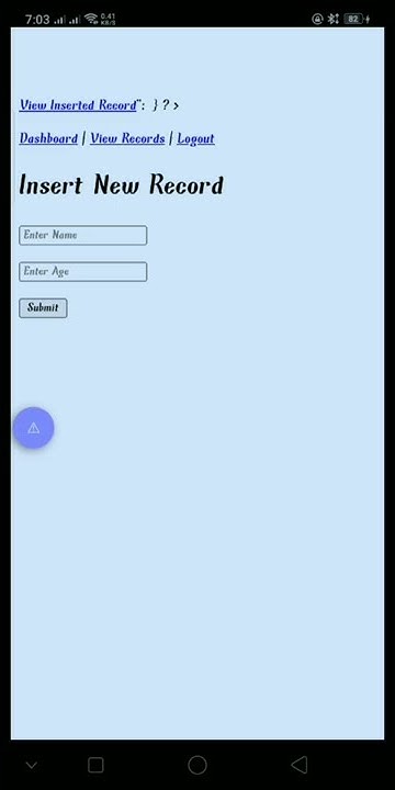 PHP and MySQL Insert, View, Edit and Delete Record from Database Using ...