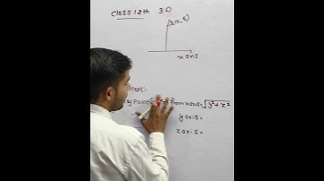 Find the distance of the point (3,12,5) from x axis | how to find distance of any point from x axis