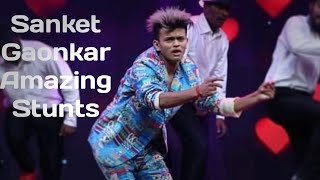Sanket Gaonkar Amazing Dance And Stunts || Technical Shaji ||