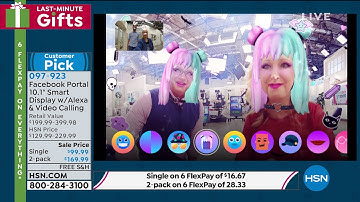 Facebook Portal 10.1" Smart Display with Alexa and Video...