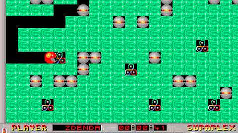 Supaplex - Level 21: Gravity